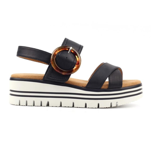 Lunar Lunar Women's Elise Sandals in Navy - 3