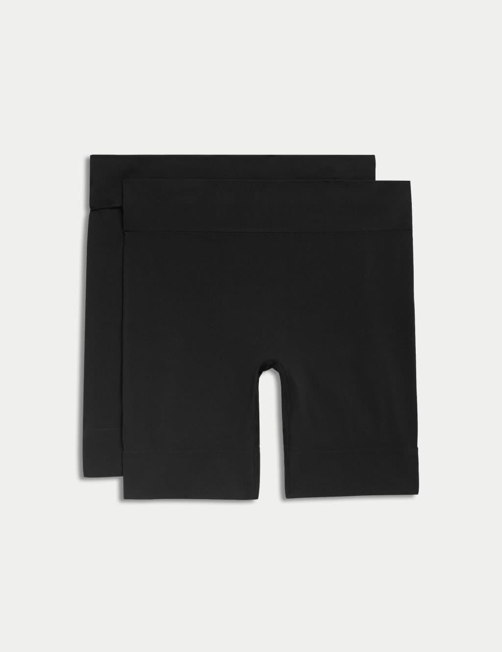Marks & Spencer M&S 2 Pack Anti-Chafe Shorts Black
