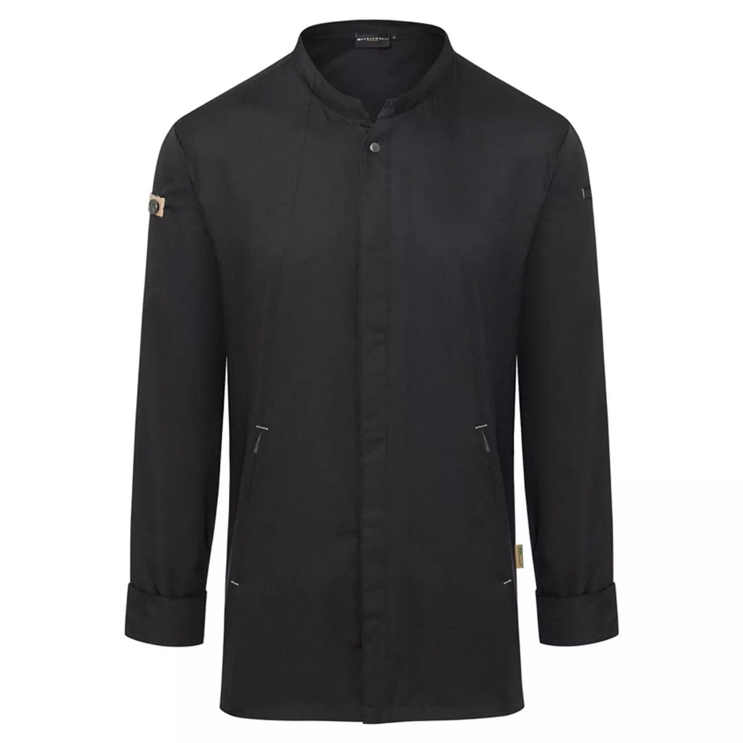Karlowsky Karlowsky Men's Green-Generation Chef Jacket in Black