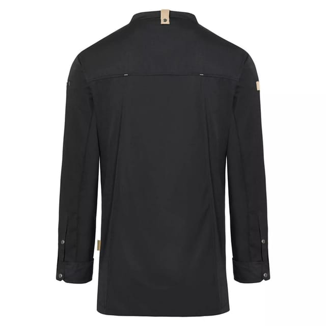 Karlowsky Karlowsky Men's Green-Generation Chef Jacket in Black - 2