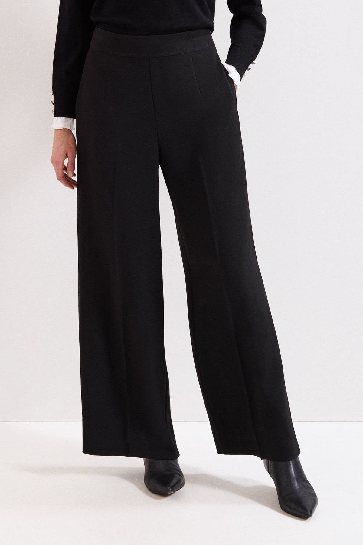 Phase Eight Phase Eight Women's Vari Wide Leg Trouser in Black