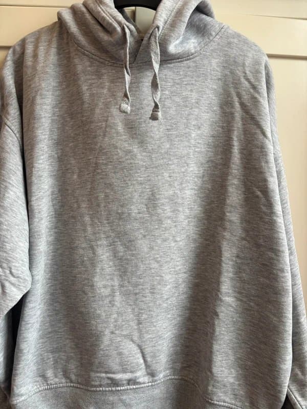 Zara Zara grey marl hoodie women’s size L