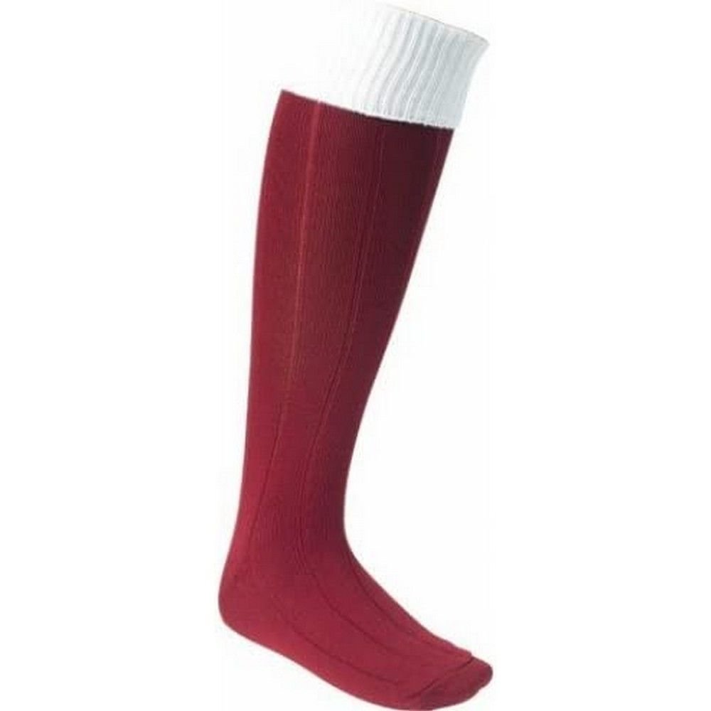 Euro Euro Men's Football Socks in Maroon - 2