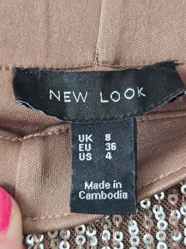New Look BNWT New Look sequin flares, UK 8
