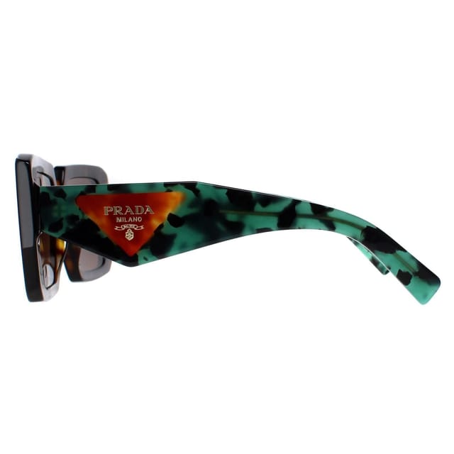 Prada Prada Women's Square Tortoise Dark Brown PR23YS - 3