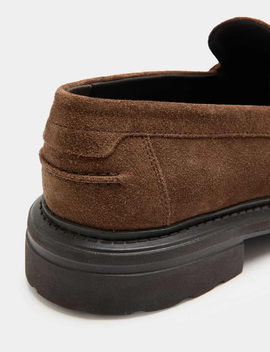 Marks & Spencer M&S Suede Loafers Brown - 2
