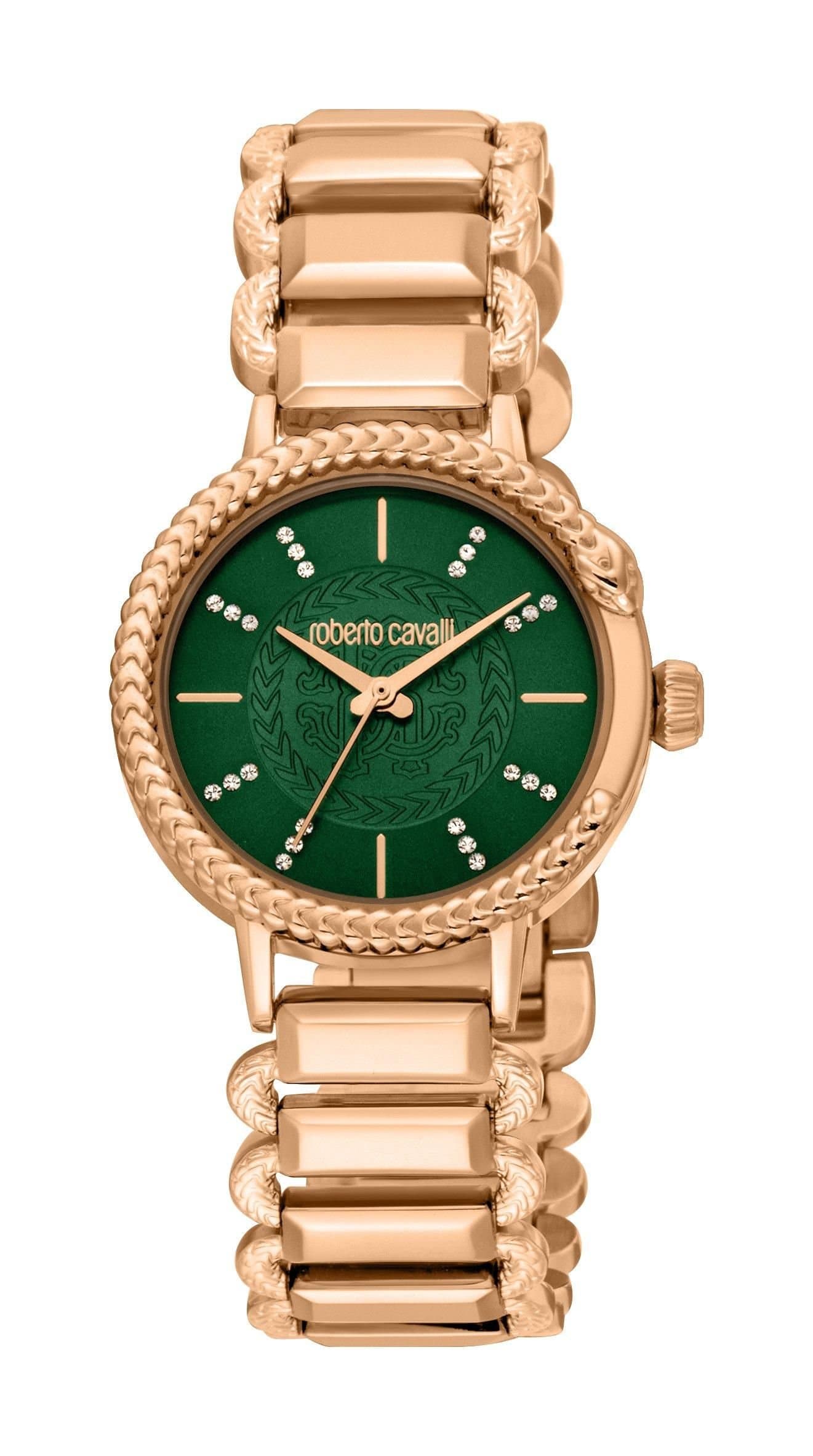 Roberto Cavalli Roberto Cavalli Women's Swiss Quartz Watch in Dark Green