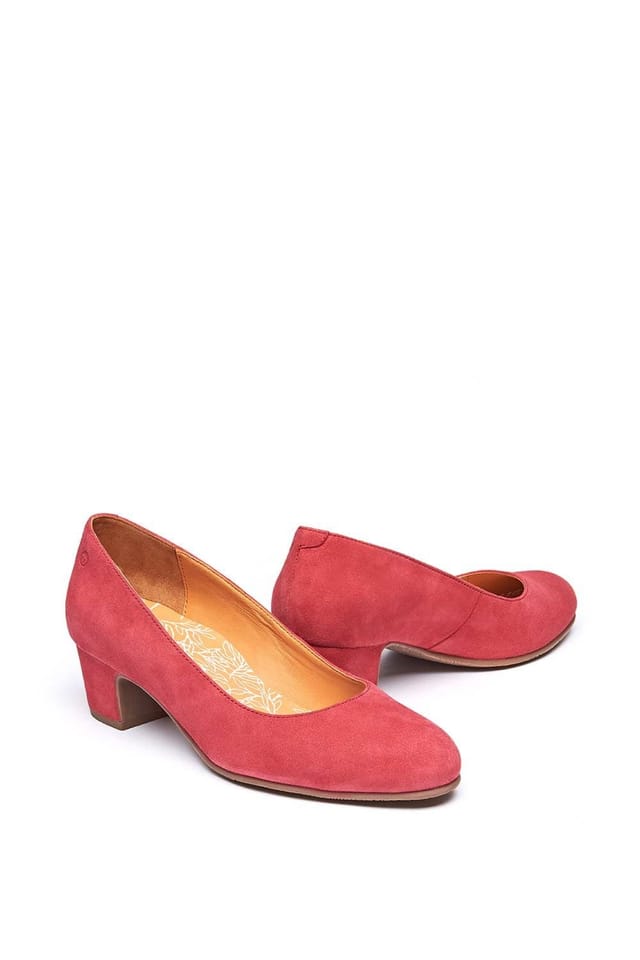 Moshulu Moshulu Women's 'Keel Suede' Court Shoes in Pink - 2