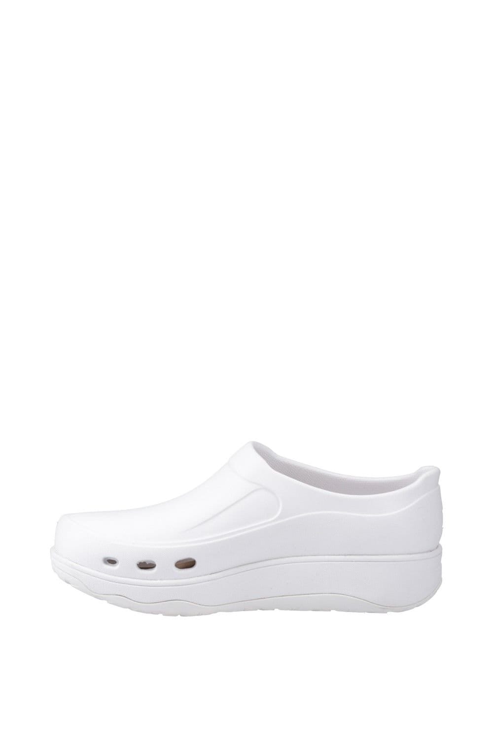 FitFlop FitFlop Women's Work High-Performance Professional Clogs in White - 4