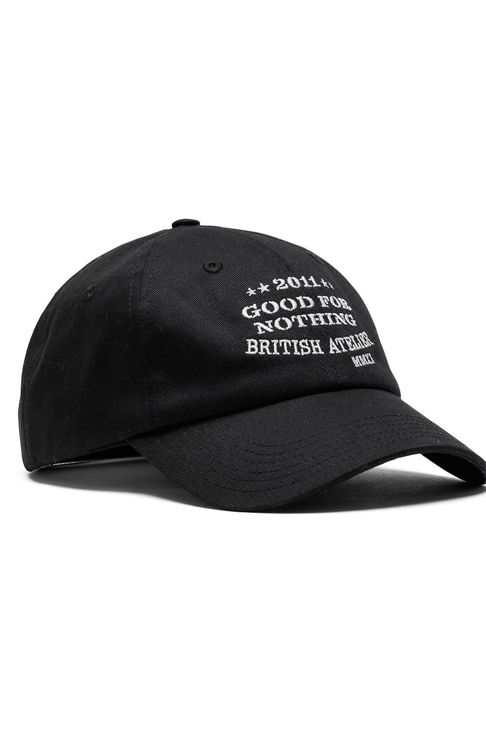 GOOD FOR NOTHING Good For Nothing Men's Cap With Embroidered Logo in Black