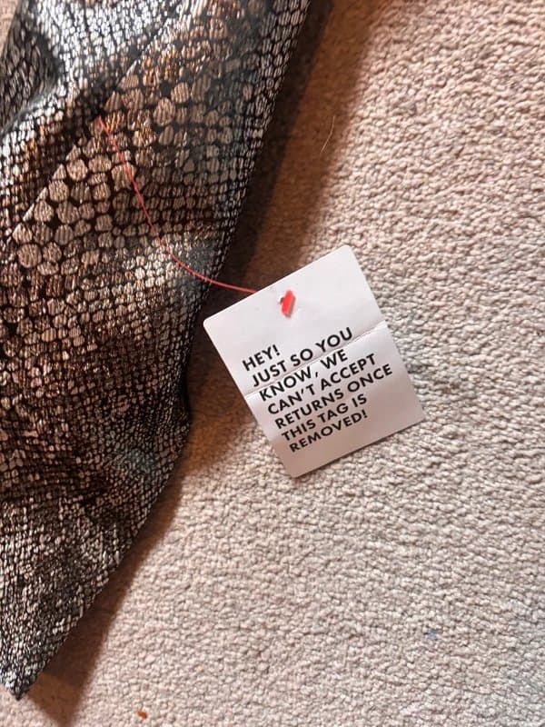 ASOS Design BNWT asos snakeskin suit trousers