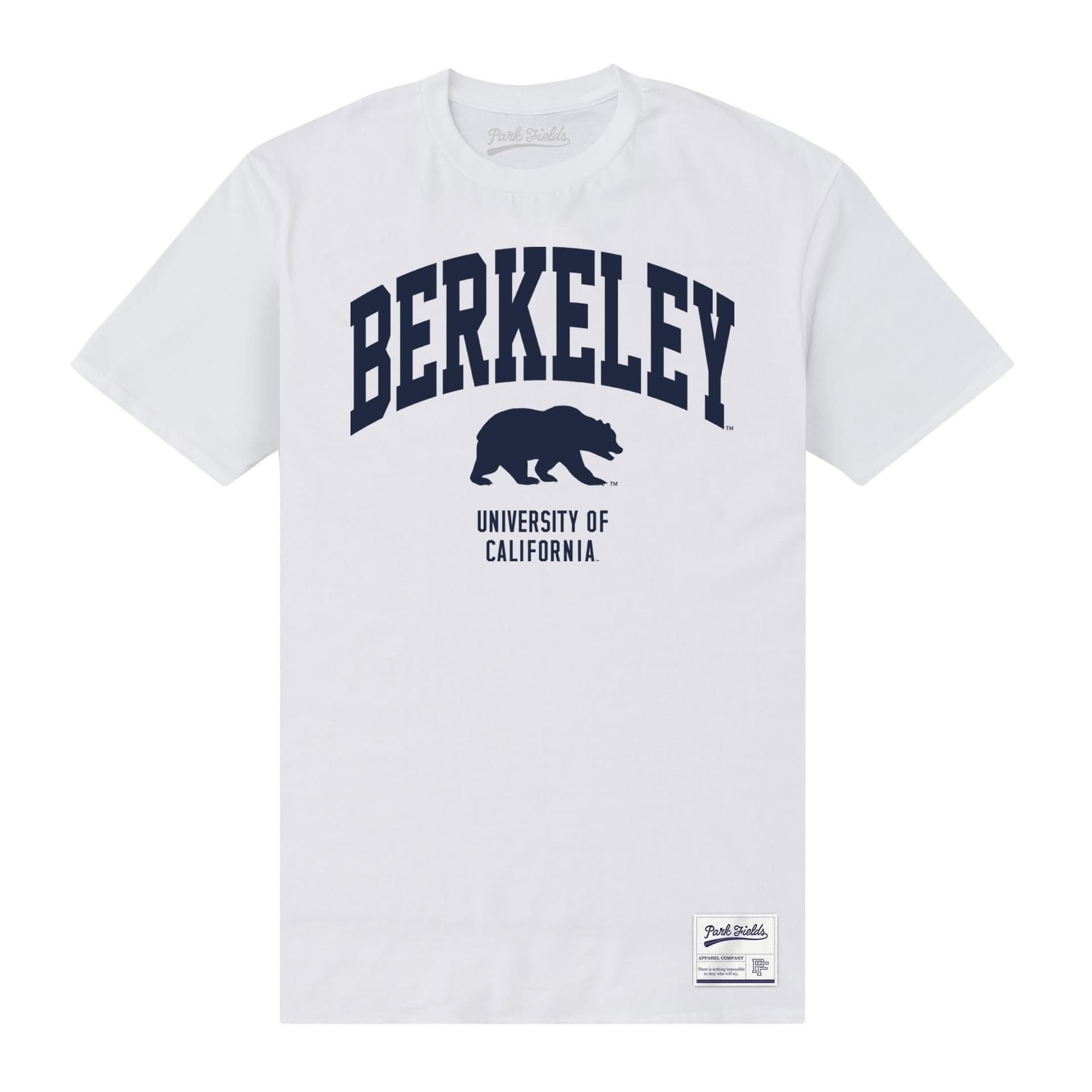 Berkeley Berkeley Men's Bear T-Shirt in White