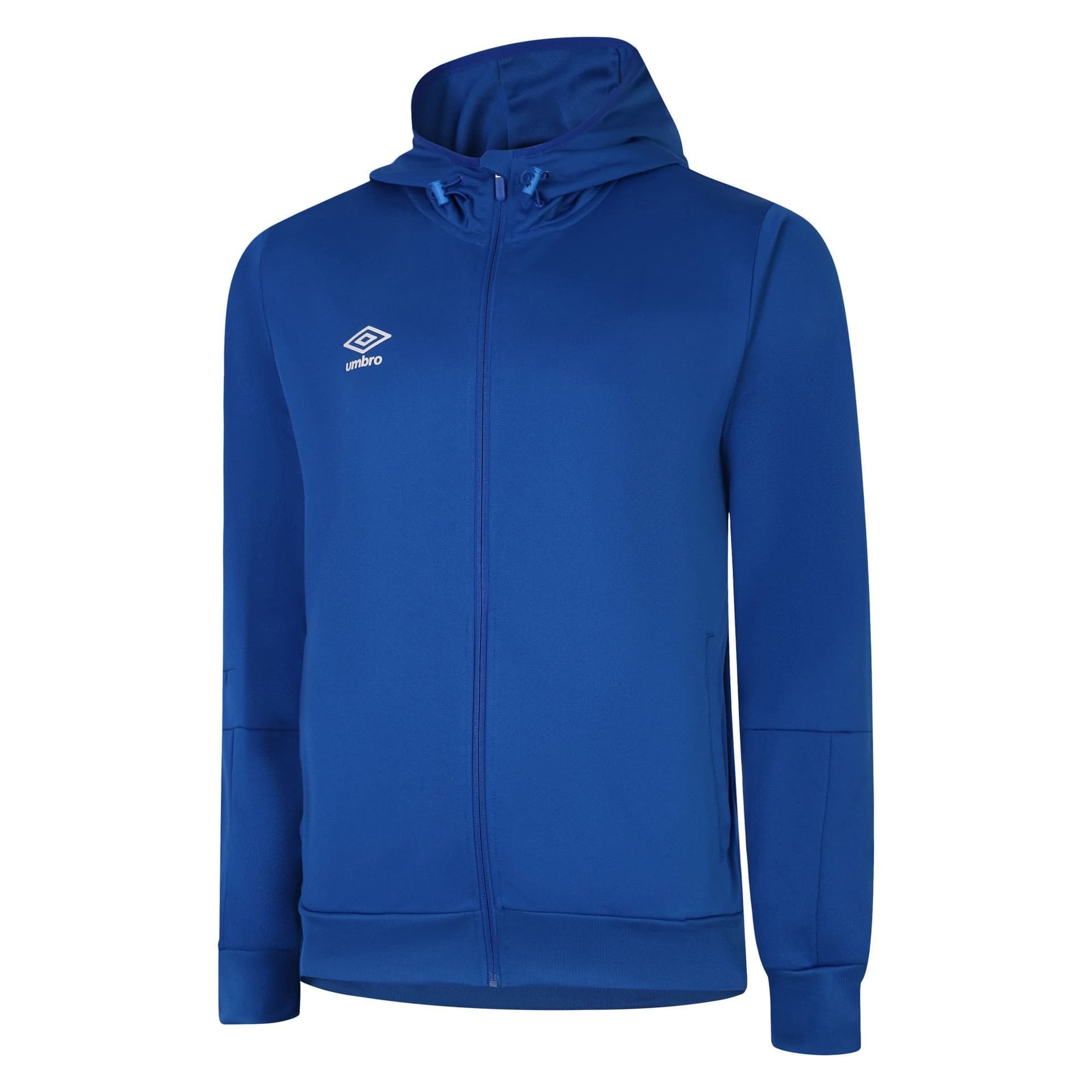 Umbro Umbro Men's Total Training Knitted Full Zip Hoodie in Mid Blue