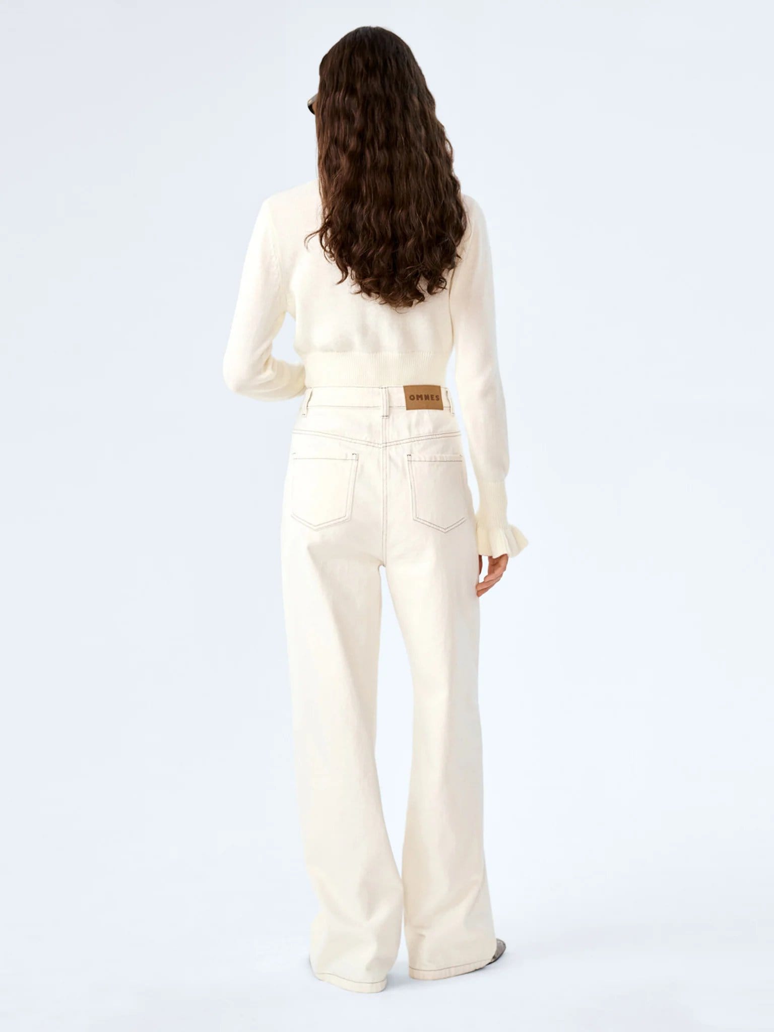 OMNES Orielle Jean in Ecru - 4