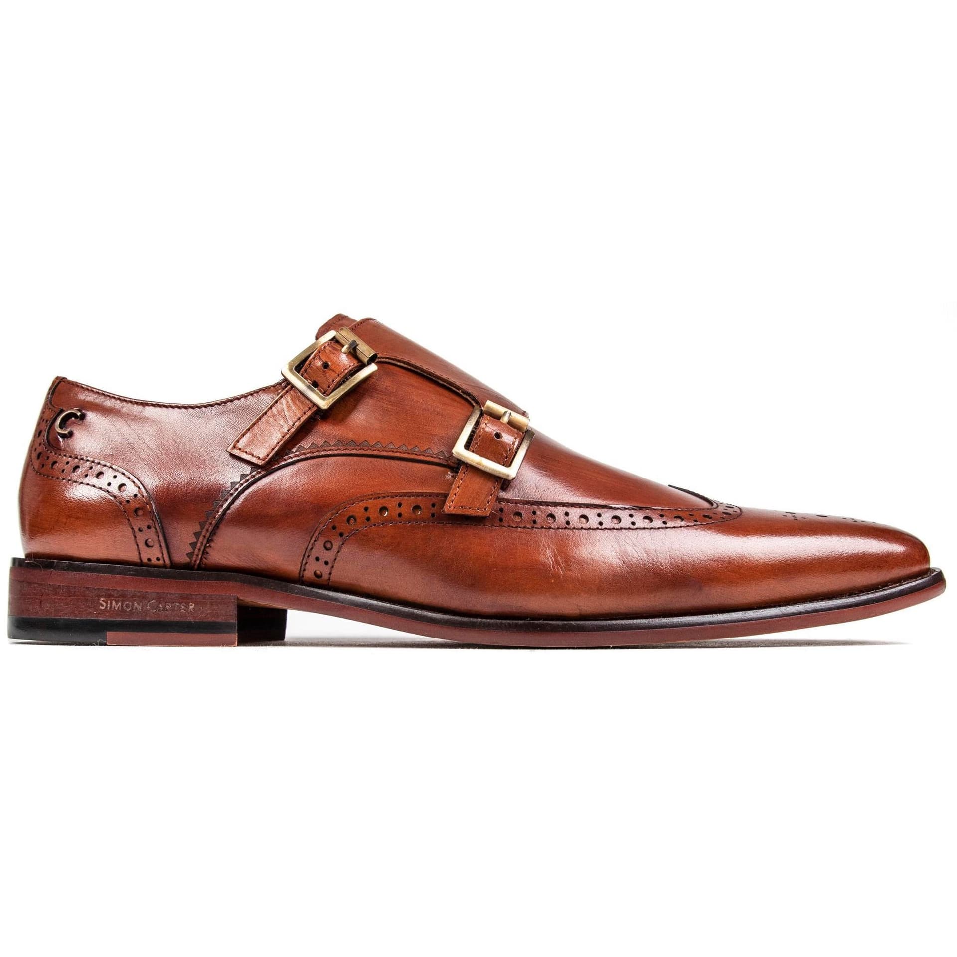 Simon Carter SIMON CARTER Men's Spaniel Shoes in Tan