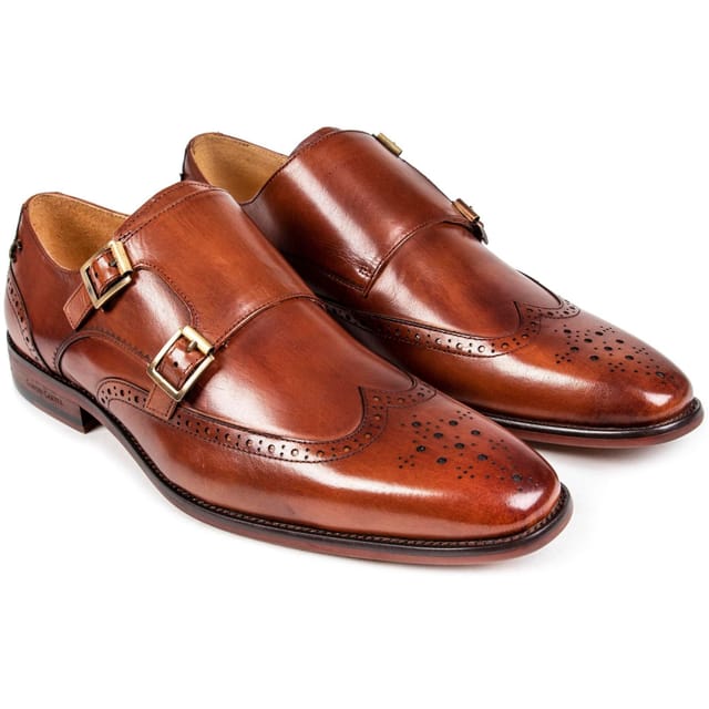 Simon Carter SIMON CARTER Men's Spaniel Shoes in Tan - 2
