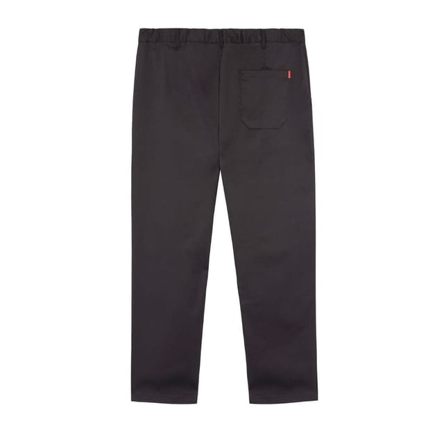Afd AFD Men's Stretch Chef Trousers in Black - 2