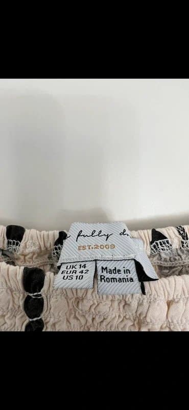 Never Fully Dressed Never Fully Dressed cream dress size 14