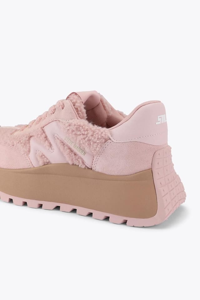 Steve Madden STEVE MADDEN Women's 'Supercampo Pink' Trainers in Pink - 3
