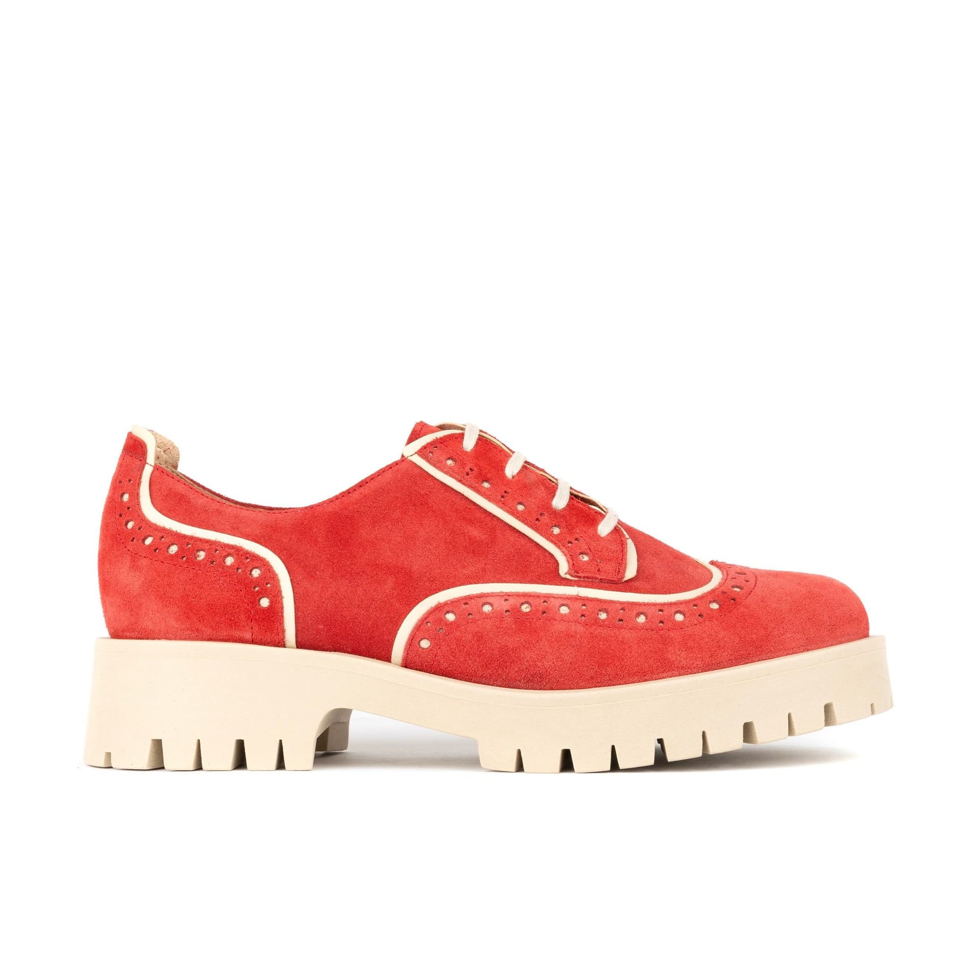 Embassy London Embassy London Women's Artisan - Red & Cream