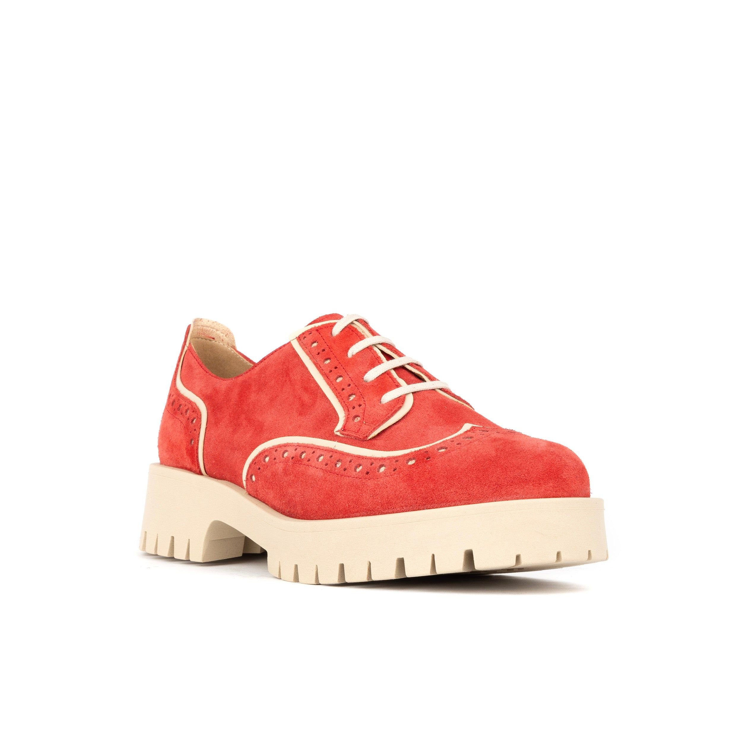 Embassy London Embassy London Women's Artisan - Red & Cream - 3