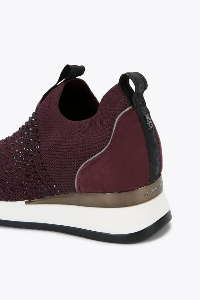 KG Kurt Geiger KG Kurt Geiger Women's 'Lara2' Trainers in Wine - 3
