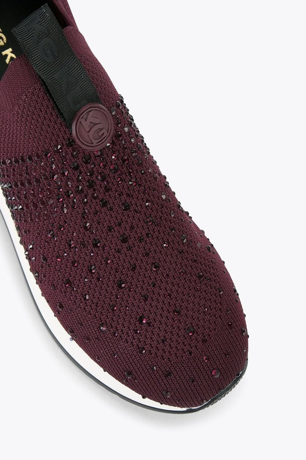 KG Kurt Geiger KG Kurt Geiger Women's 'Lara2' Trainers in Wine - 4