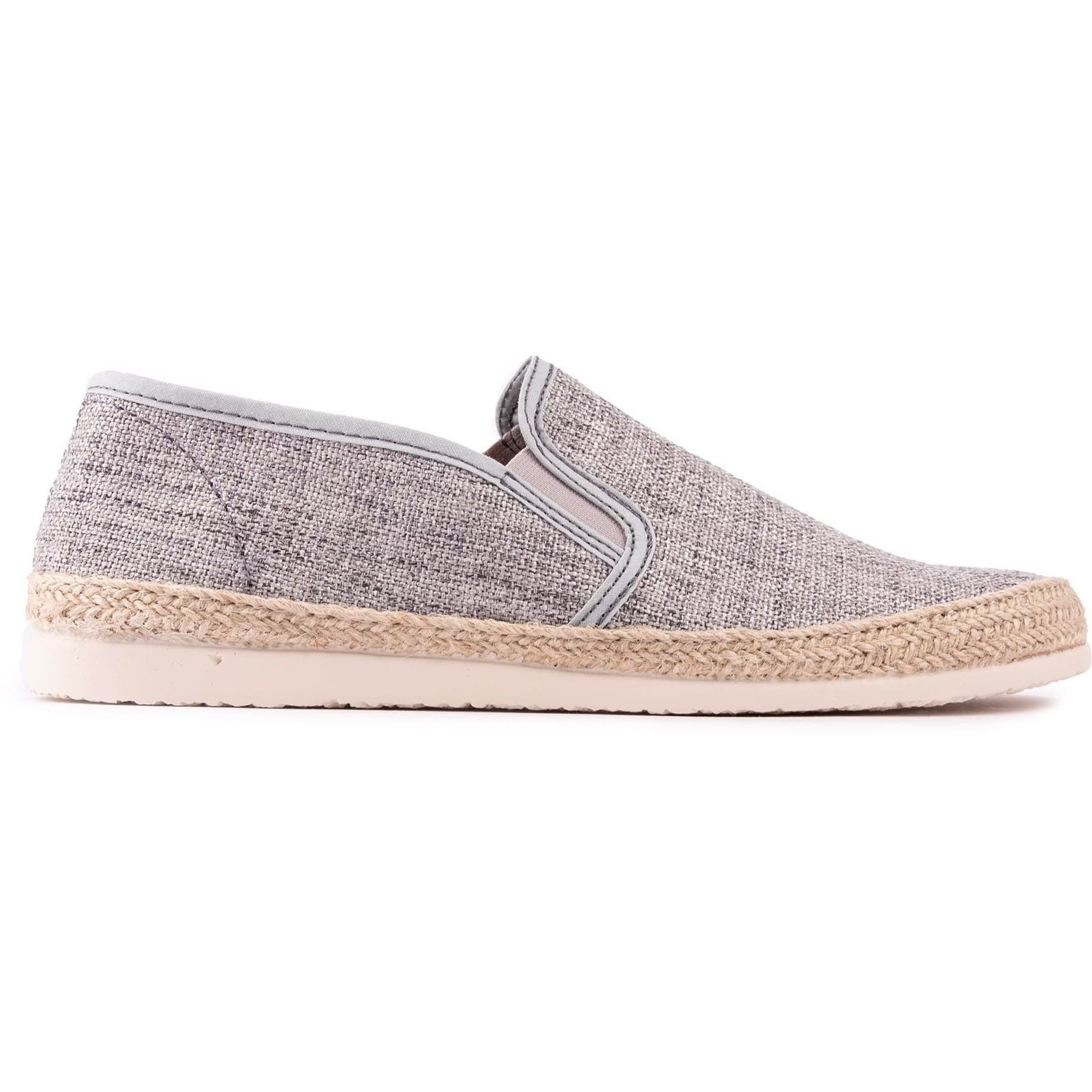 V.GAN V.GAN Men's Pecan Espadrille Shoes in Grey