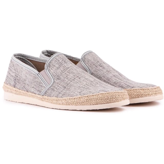 V.GAN V.GAN Men's Pecan Espadrille Shoes in Grey - 2