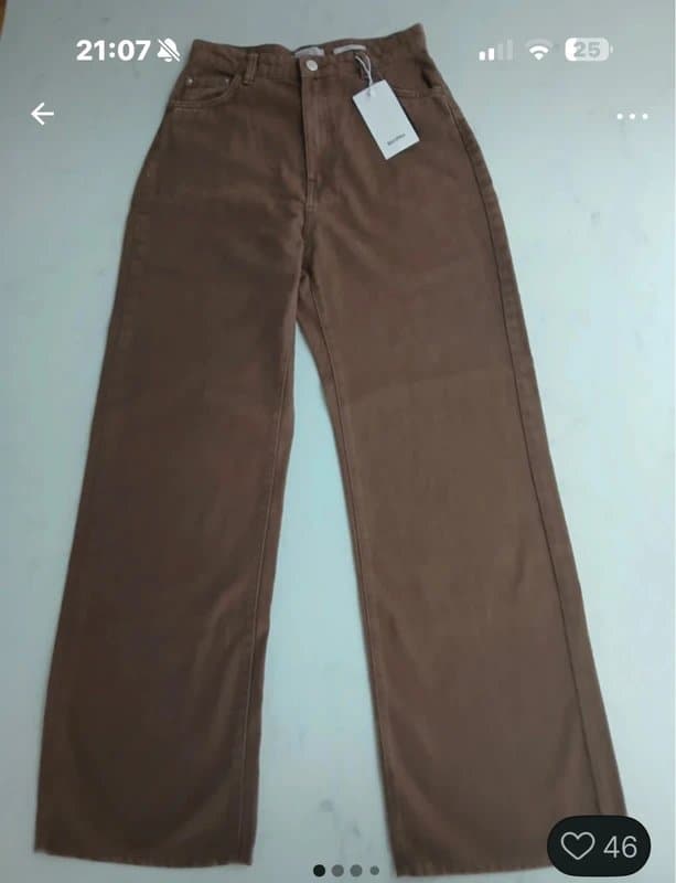 Bershka New with tags  brown  jeans
