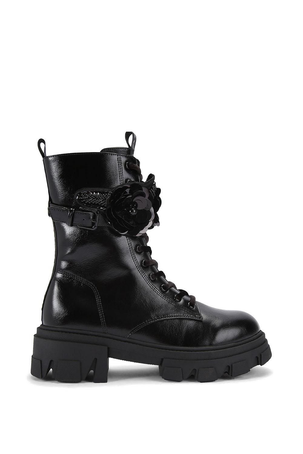 KG Kurt Geiger KG Kurt Geiger Women's 'Trekker Cuff' Boots in Black - 1