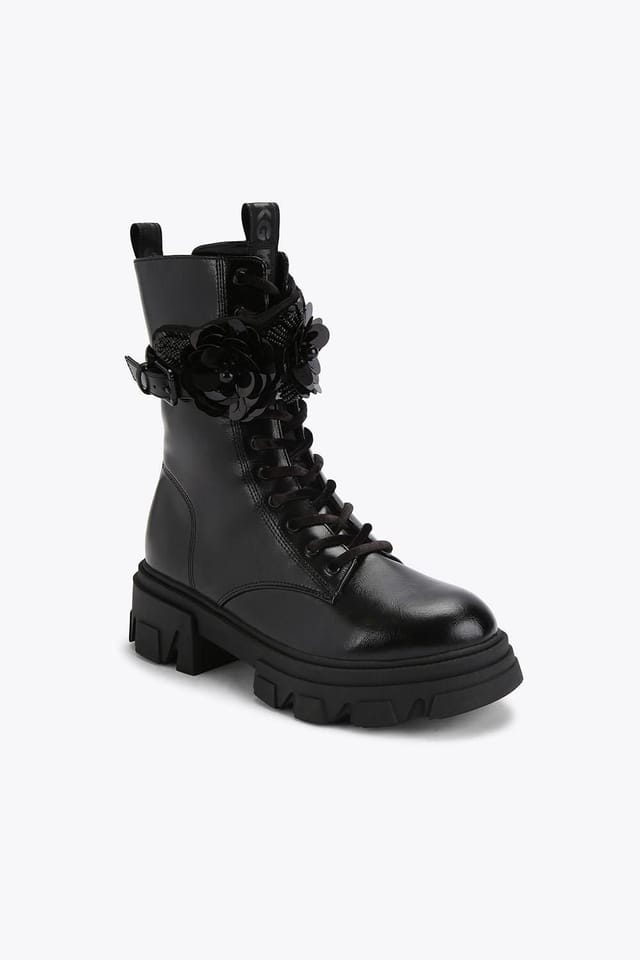 KG Kurt Geiger KG Kurt Geiger Women's 'Trekker Cuff' Boots in Black - 2