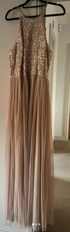 ASOS ASOS Maya Size16 Sequin Mesh Maxi dress