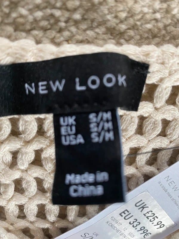 New Look Crochet waistcoat