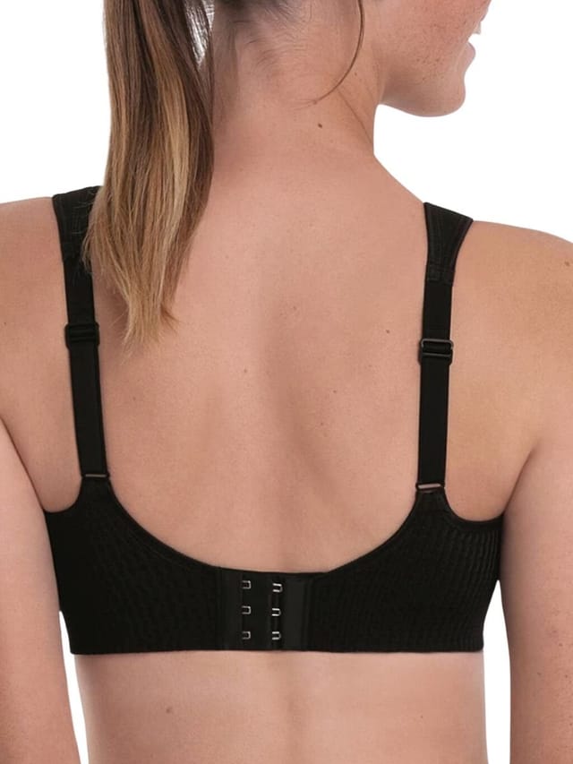 Anita Anita Women's Active Air Control Deltapad Sports Bra in Black - 2