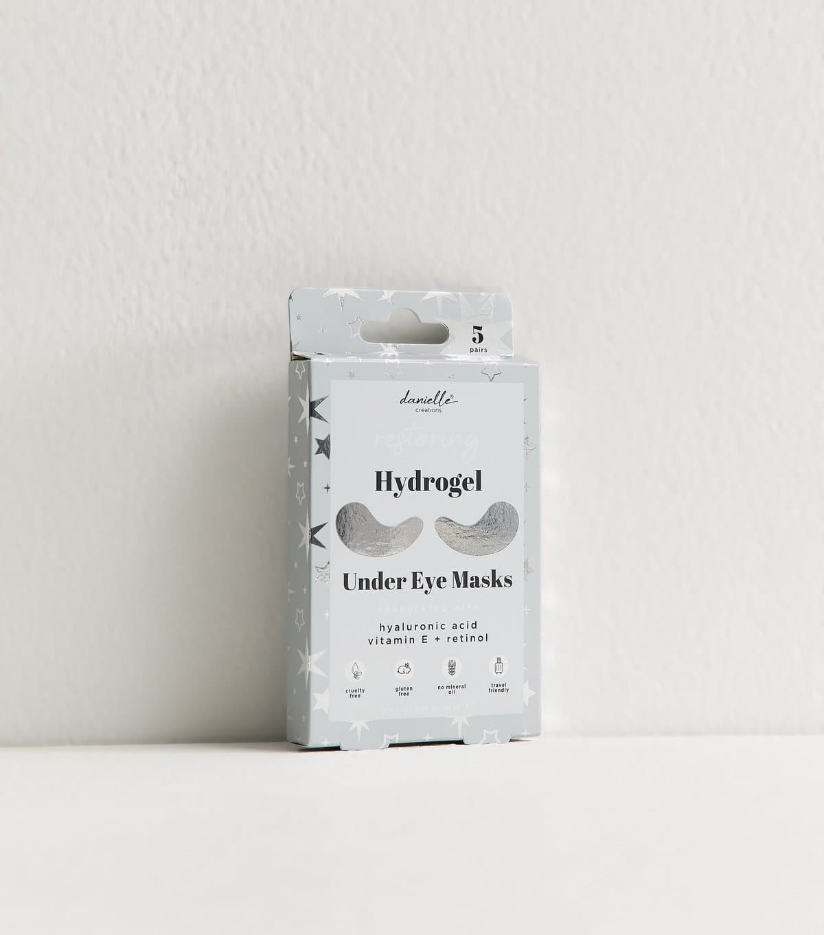 Danielle Creations Pack of 5 Grey  Hydrogel Retinol Under Eye Masks Danielle New Look