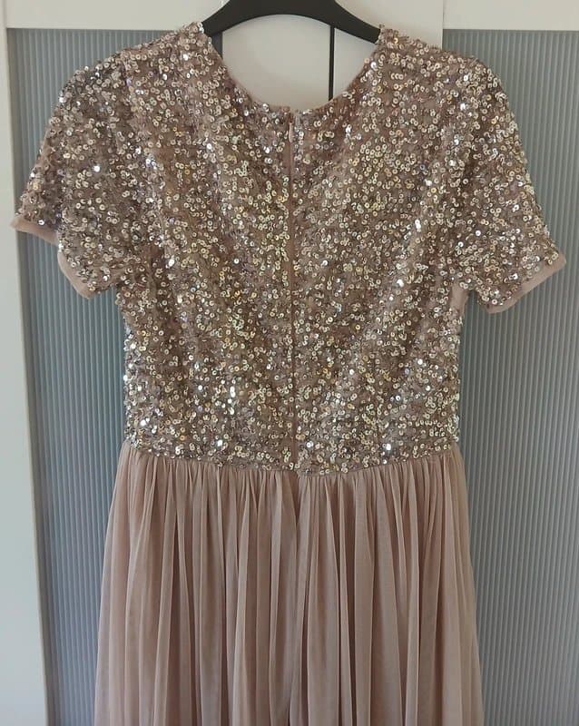 Maya Deluxe Sequin maxi dress