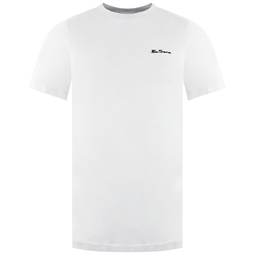 Ben Sherman Ben Sherman Men's Small Logo White T-Shirt - 1