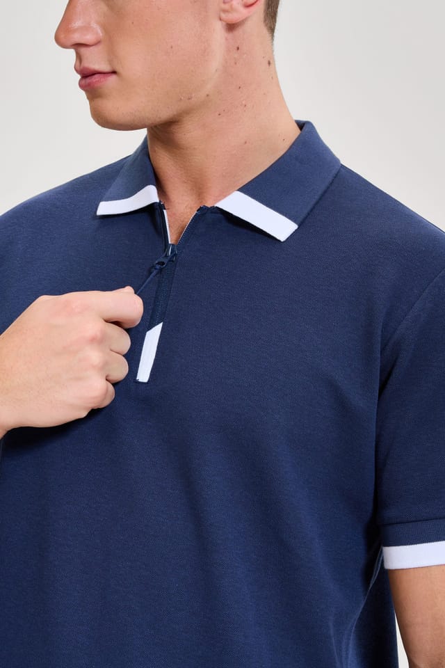 Ellesse Ellesse Men's Kelvias Polo in Mid Navy - 3