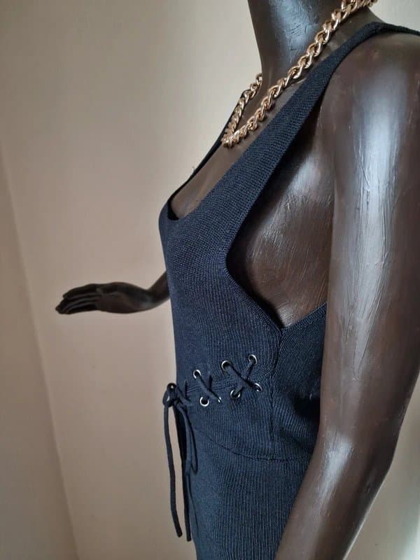 ASOS Black Laced Luxe Jumpsuit