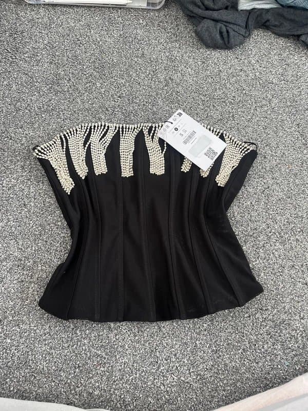 Bershka bershka corset top