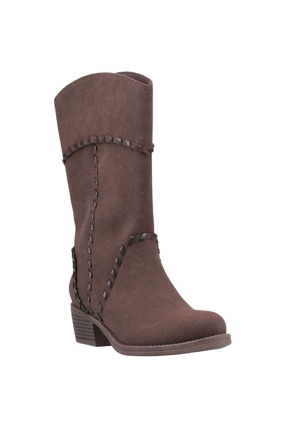 Rocket Dog Rocket Dog Women's Rowdy Cowboy Boots in Dark Brown