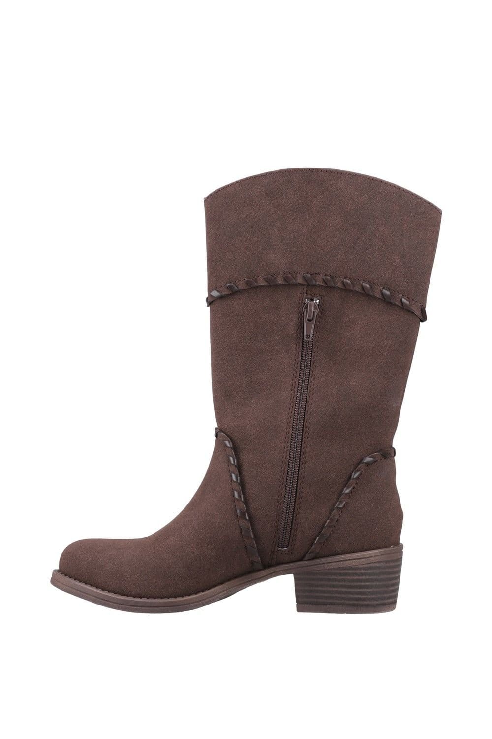 Rocket Dog Rocket Dog Women's Rowdy Cowboy Boots in Dark Brown - 4