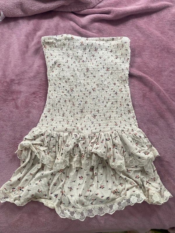 Bershka Bershka bandeau mini dress