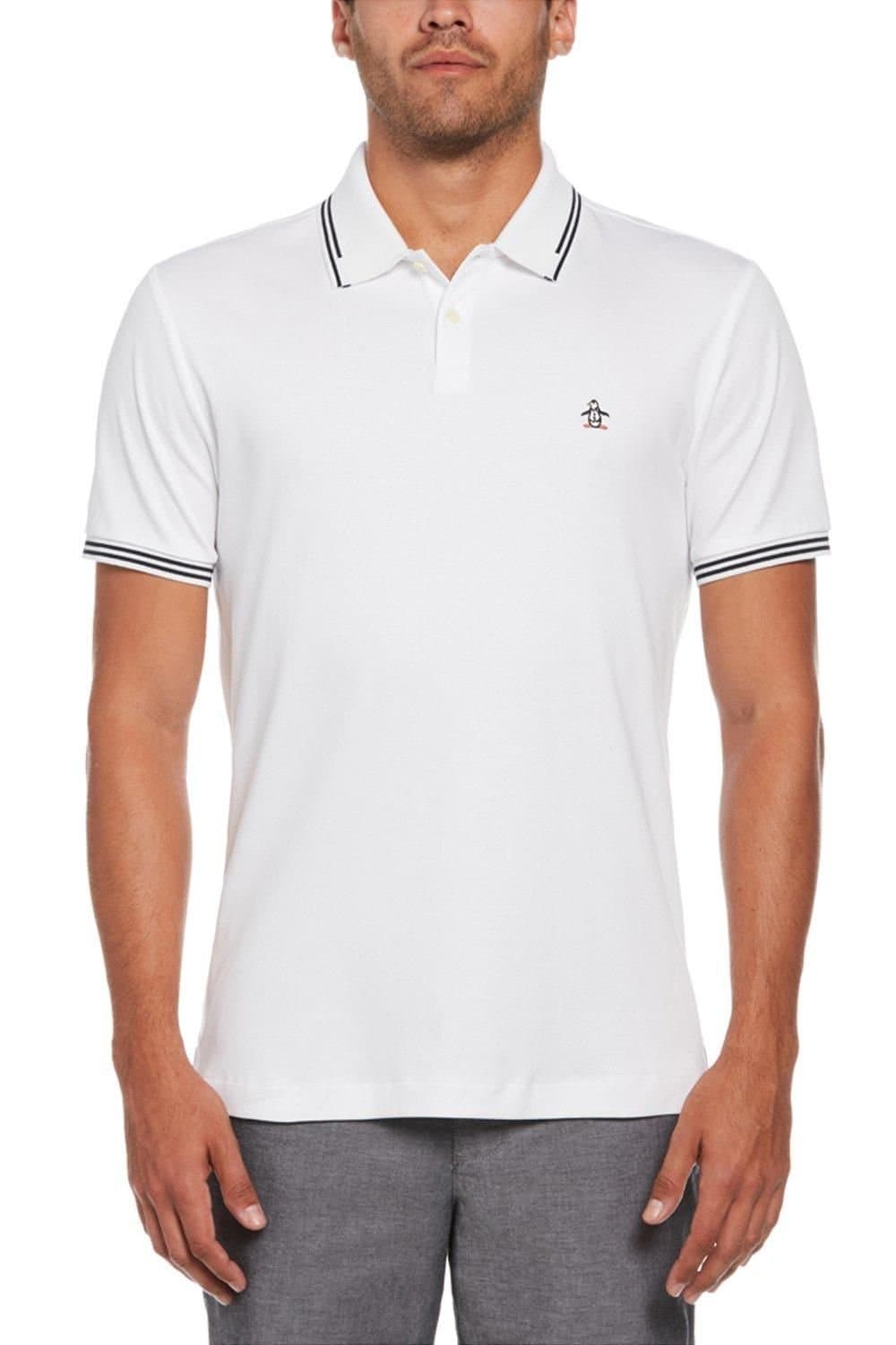 Original Penguin Original Penguin Men's Tipped Polo White