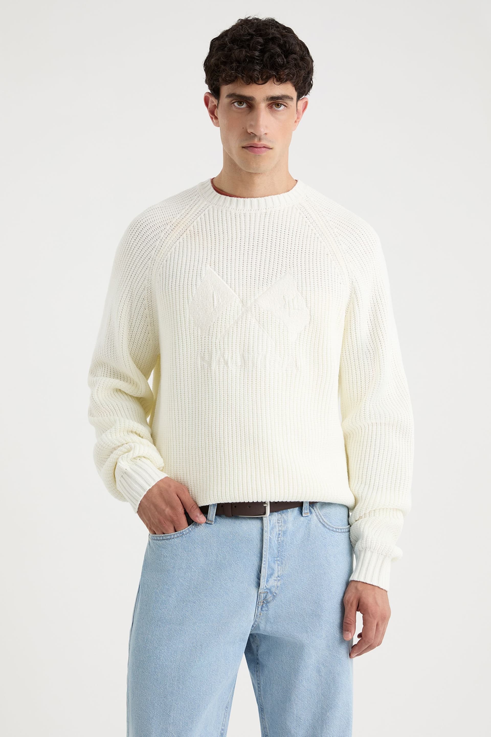 Nautica Nautica Men's Consort Knitwear in Ivory