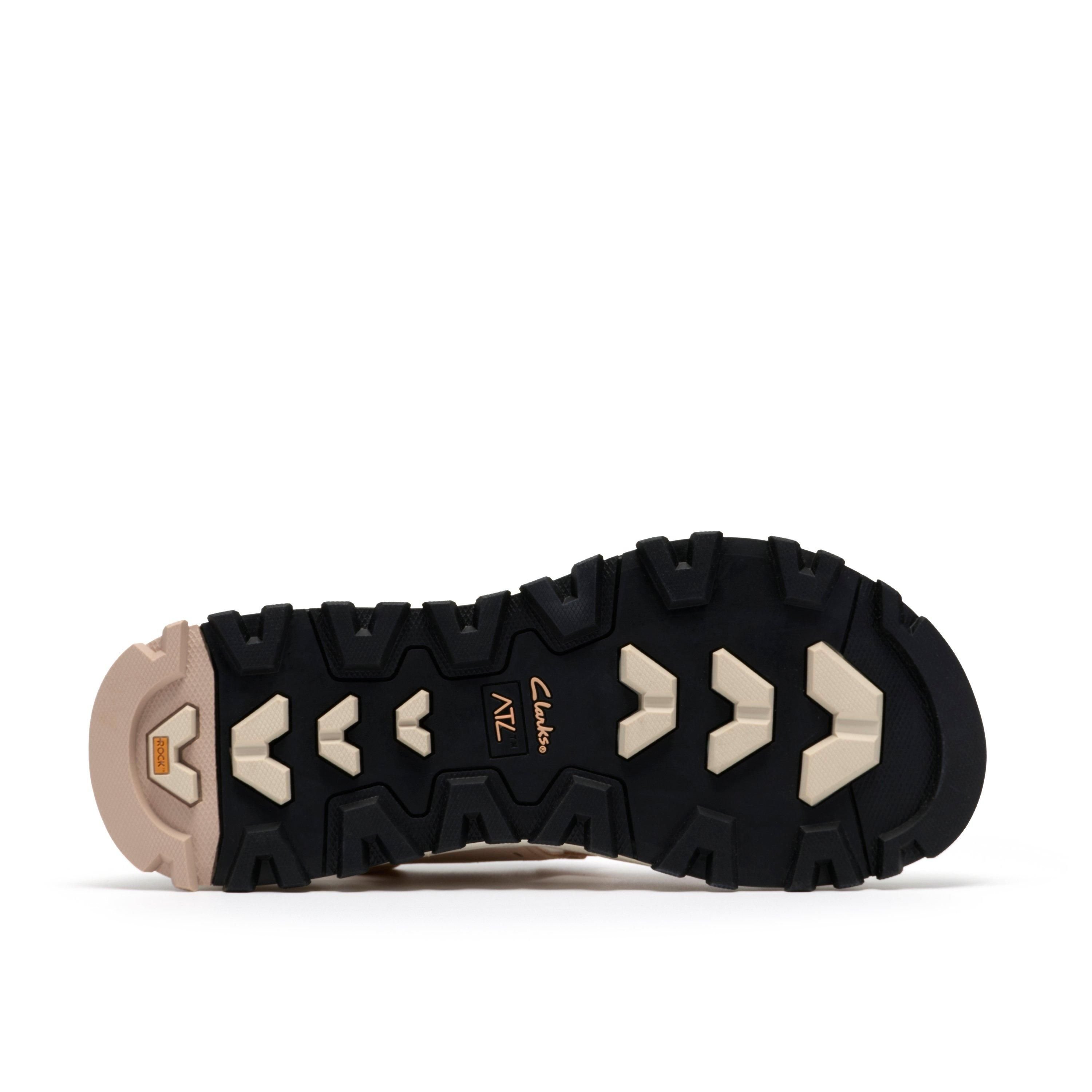 Clarks Clarks Women's ATL Trek Surf Sand Combination Flat Sandals, ATL in Beige - 3