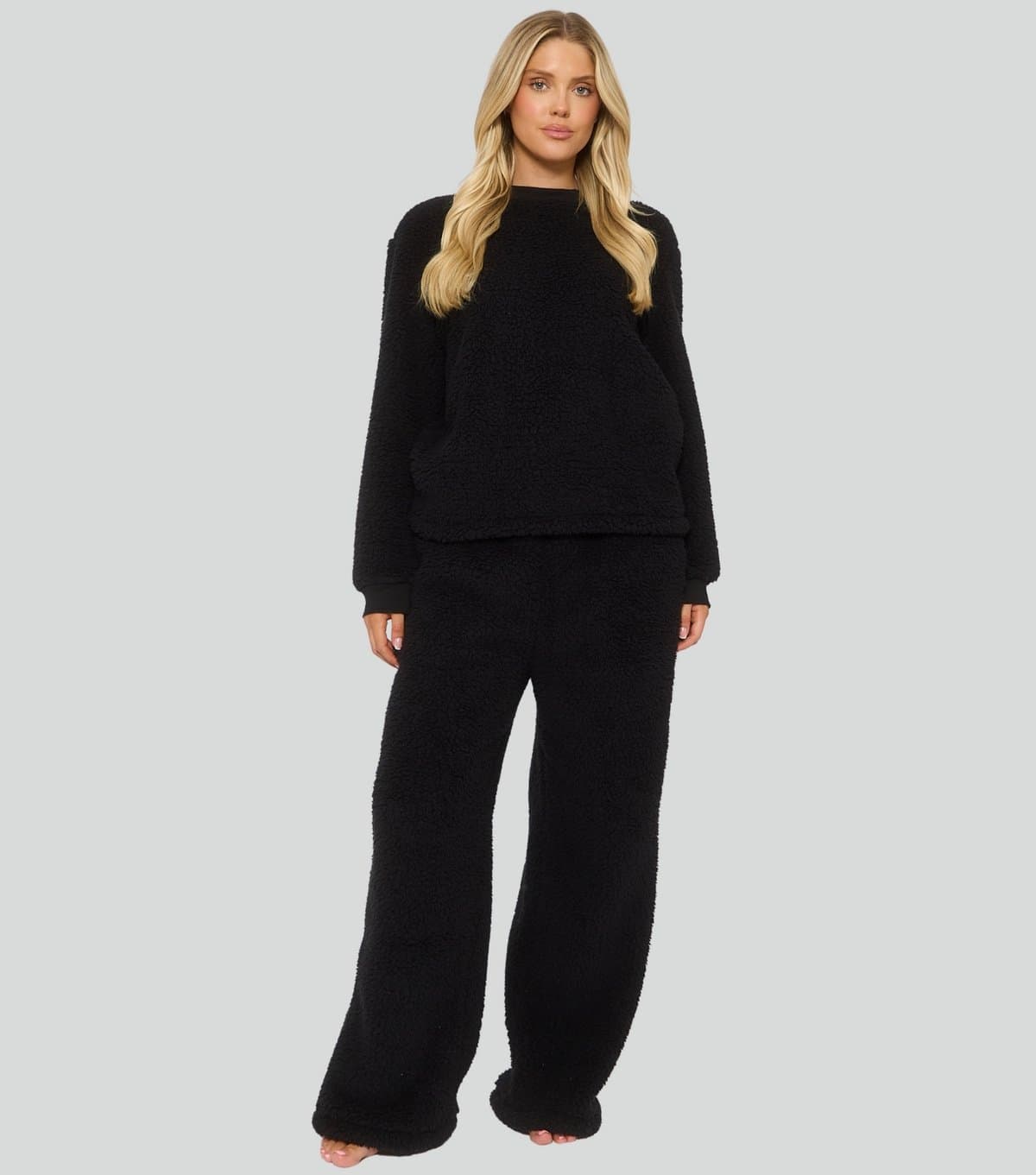 Loungeable Loungeable Black Borg Oversized Lounge Set