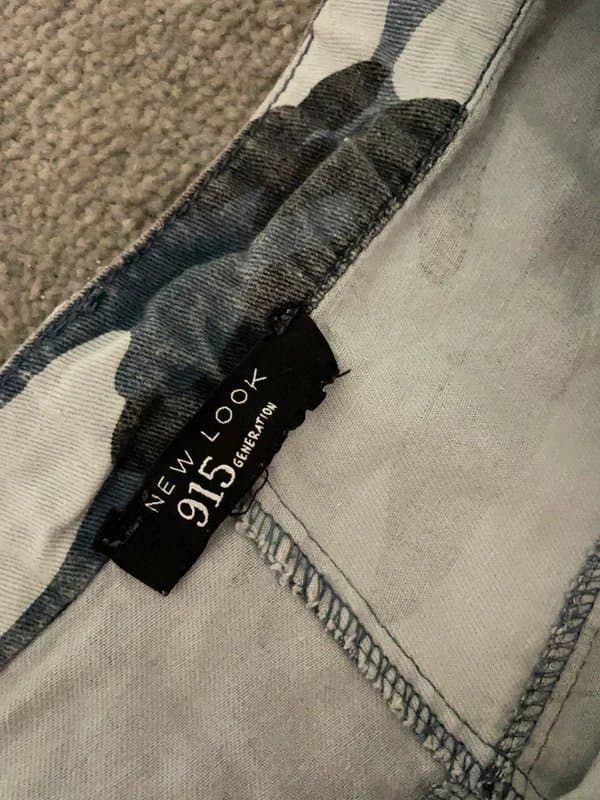 New Look Camo cargo pants