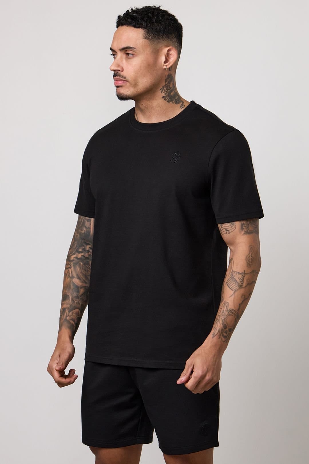 Gym King GYM KING Men's Victory Jersey Tee Black
